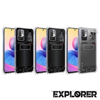 เคส Xiaomi Redmi Note 10 5G  [ Explorer Series ] 3D Anti-Shock Protection TPU Case