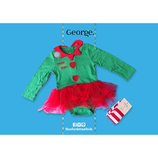 ✅[ 9-12M] Santa Lott Helper Set รอมเปอร์ เลคกิ้ง