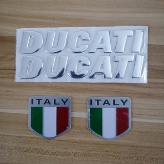 สติกเกอร์โลโก้ 3D สําหรับติดตกแต่งรถจักรยานยนต์ Ducati Monster Italy 795 796 821 696 900 700 695 1100 1098 1198 1200