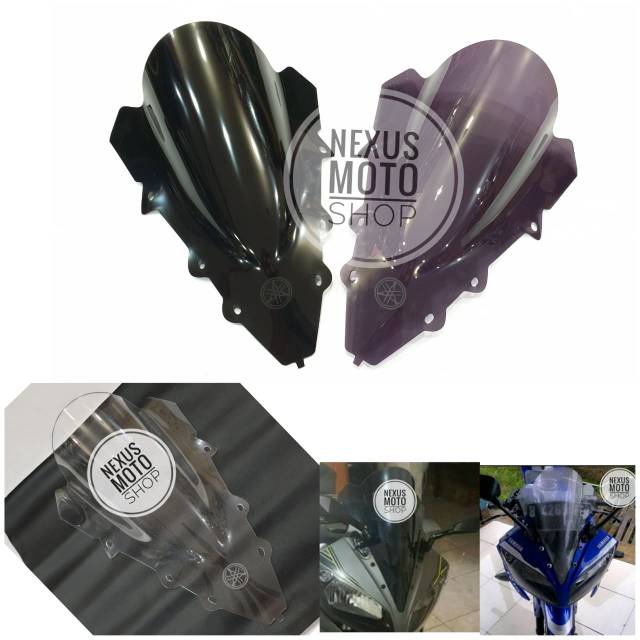 กระจกบังลม R15 กระบังหน้า R15 v2 กระจกบังลมyamaha R15 ชิวเก่า r15 ตัวเก่า