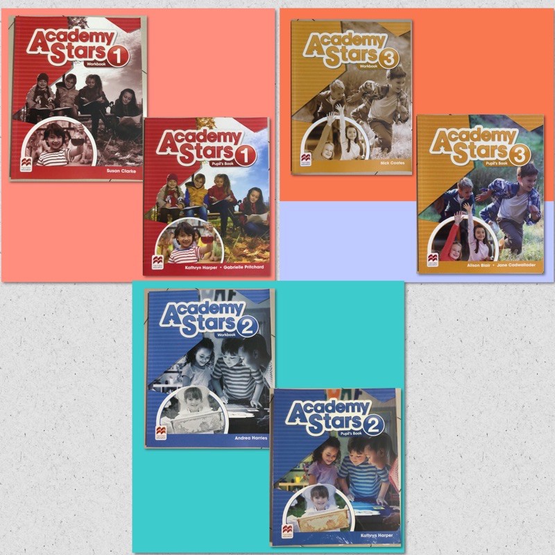 หนังสือเรียนภาษาอังกฤษ Academy Star 1-5 #Macmillan