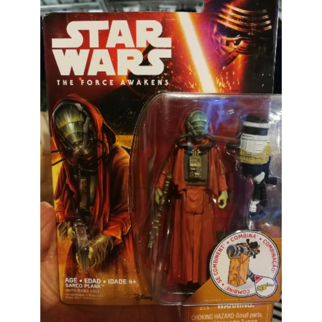Star Wars : The Force awakens : Sarco Plank