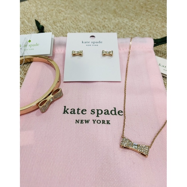 Kate spade set ต่างหู สร้อย กำไล