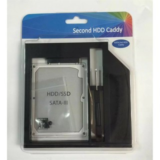 Best Quality 9 มม. sata second hdd ssd ฮาร์ดไดรฟ์แคดดี้สําหรับแล็ปท็อป cd/dvd - rom ออปติคอลเบย์ อุปกรณ์คอมพิวเตอร์ Computer equipment สายusb สายชาร์ด อุปกรณ์เชื่อมต่อ hdmi Hdmi connector อุปกรณ์อิเล็กทรอนิกส์ Electronic device