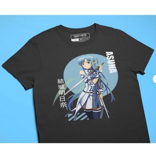 เสื้อยืด พิมพ์ลายอนิเมะ Asuna Alfheim Manga SAO Sworld Art Online สําหรับผู้ชาย