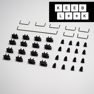 Durock Plate Mount Stabs 2u*7 + 6.25u*1 สำหรับ Mechanical Keyboard Gaming / Keychron / Akko /  Drop Ctrl Alt