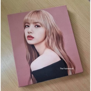 กรอบลอยแคนวาส Lisa Blackpink 10x11.5 นิ้ว