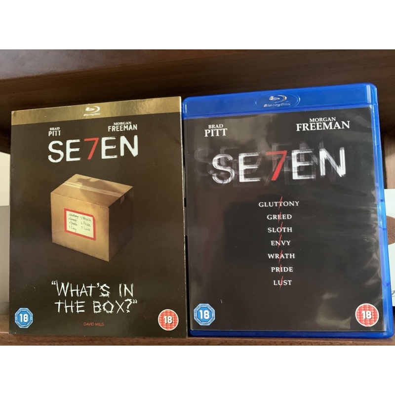 Blu-ray แท้ เรื่อง Seven 7 ข้อ ต้องฆ่า เสียงไทย บรรยายไทย