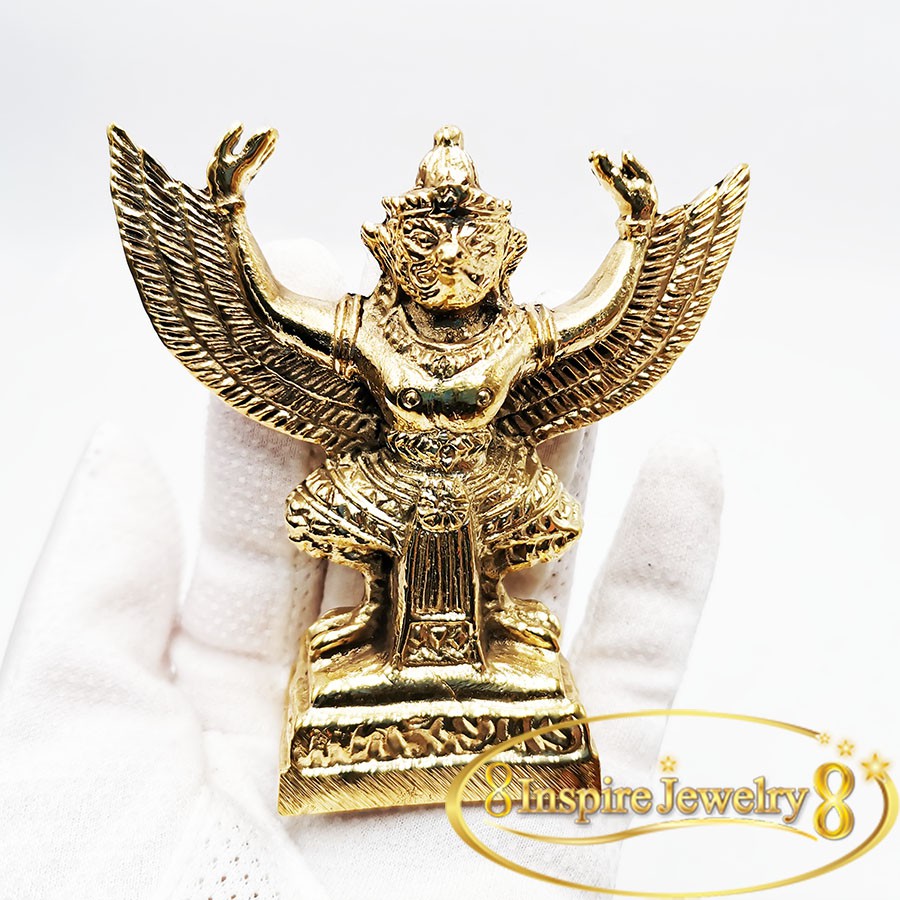 Inspire Jewelry,  บูชาพญาครุฑทรงเครื่องใหญ่เหยียบก้อนกองเงินกองทอง บารมี “องค์พญาครุฑ” สู่ความเจริญร