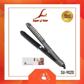 Super v inter professional เครื่องหนีบ➕ม้วนผมซุปเปอร์วี รุ่น SU9020 Ionic Hair Flatter ที่หนีบผมหยัก ตรง ม้วน