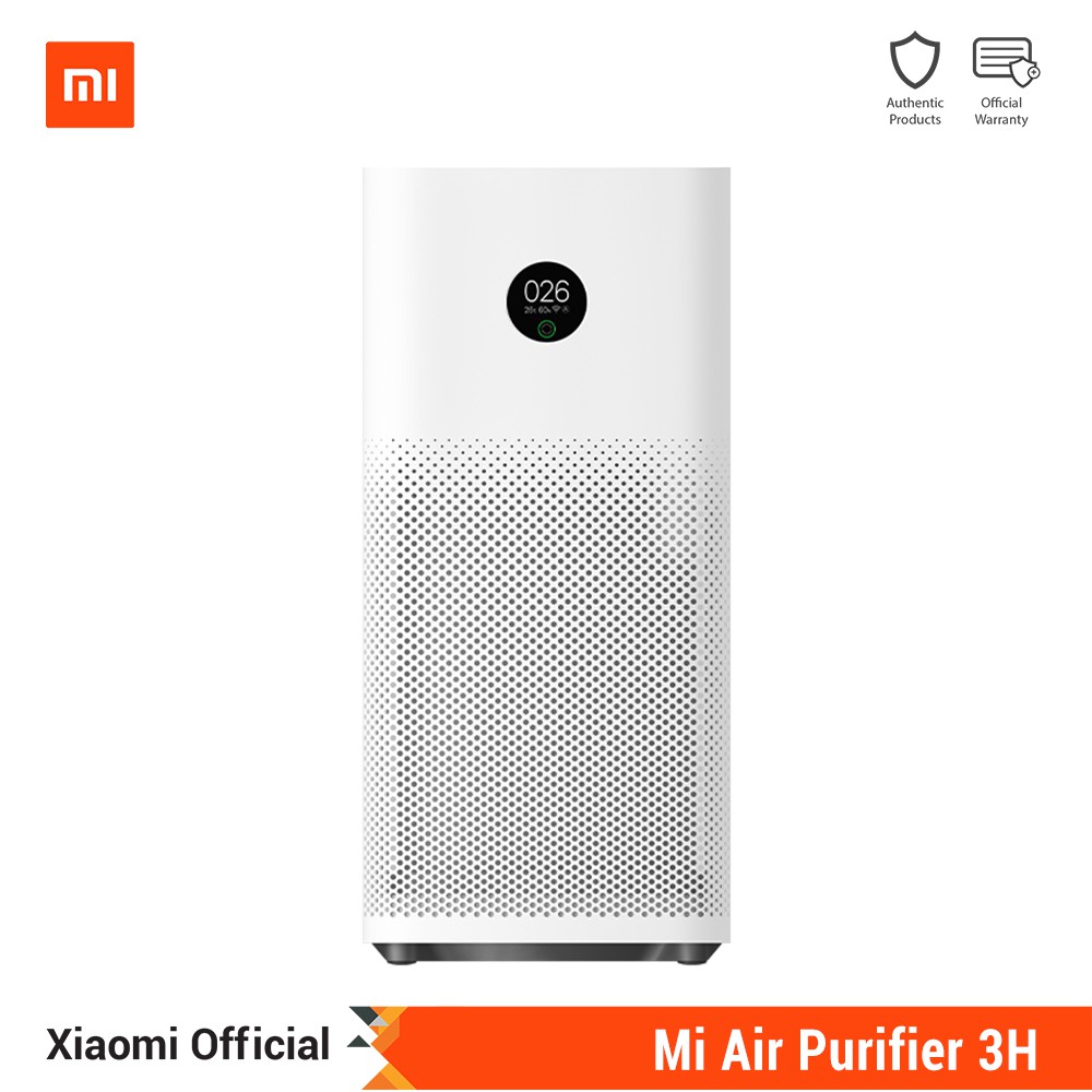 Xiaomi Mi Air Purifier 3H เครื่องฟอกอากาศอัจฉริยะ รองรับ Google Assistant | รับประกัน 1 ปี