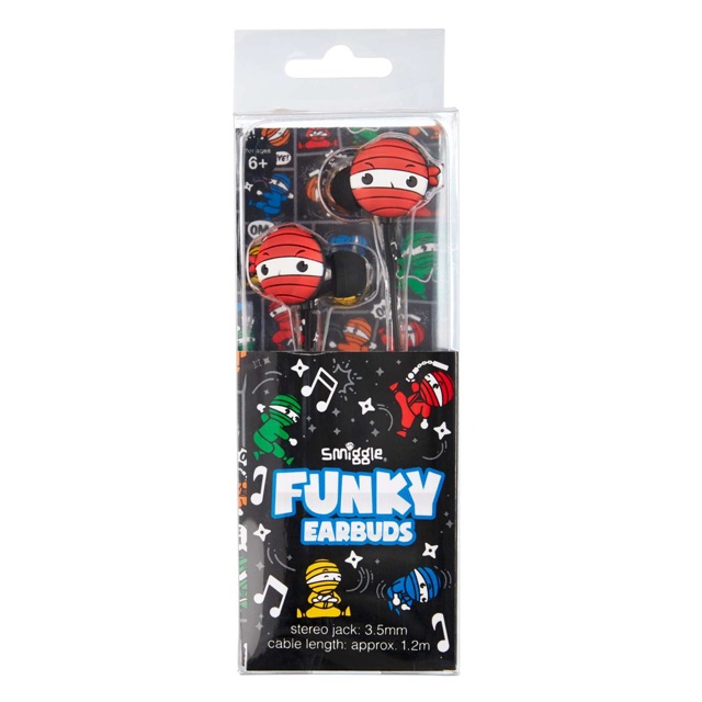 Smiggle earbuds หูฟัง พวงกุญแจเป้จิ๋ว