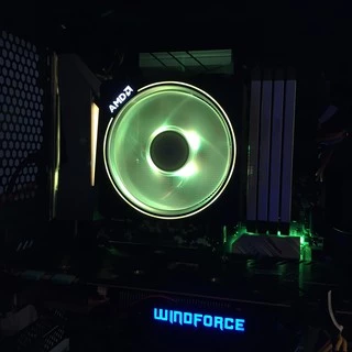 AMD Wraith Prism RGB CPU Cooler for AM5 AM4 AM3+ FM2+