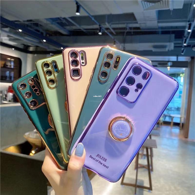 เคส-Ring Holder Phone Case For Vivo Y72 Y31 V20 pro Y12S Y20 Y30 Y50 ...