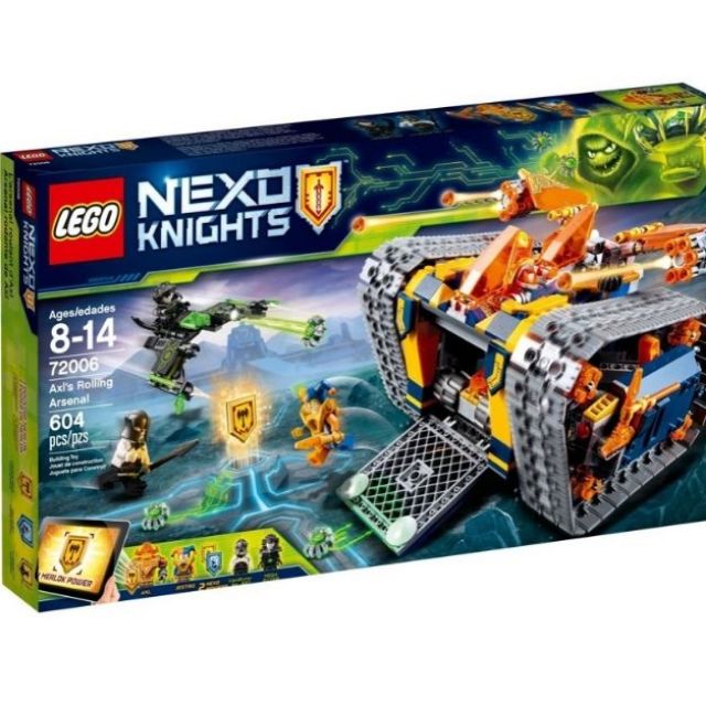 เลโก้ LEGO Nexo Knights 72006 Axl's Rolling Arsenal