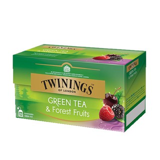 [แยกซอง/ยกกล่อง] ทไวนิงส์ กรีนที &amp; ฟอร์เรสฟรุตส์ Twinings Green Tea &amp; Forest Fruit