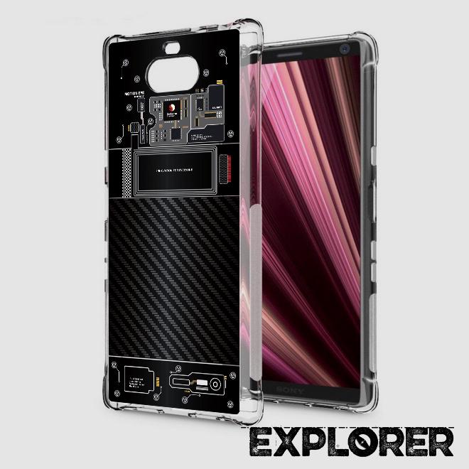 เคส สำหรับ Sony Xperia 10 Plus (10+) [Explorer Series] 3D Anti-Shock Protection TPU Case