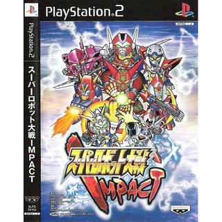 แผ่นเกมส์ Super Robot Taisen Impact PS2 Playstation2 คุณภาพสูง ราคาถูก