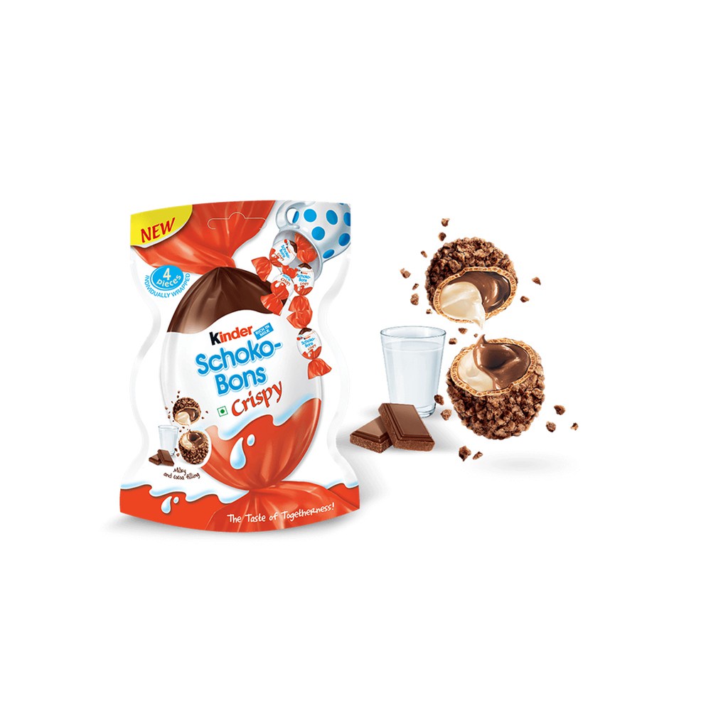 🔥(ถูกที่สุด พร้อมส่ง)🔥ช็อคแลต​ kinder.bueno.mini.รส​ นม​ และ​เฮเซลนัด