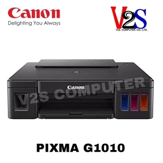 Canon Printer PIXMA รุ่น G1010 เครื่องปริ้นเตอร์อิงค์เจ็ทแท้ง ขายหมึกเติมแท้ 1 ชุด