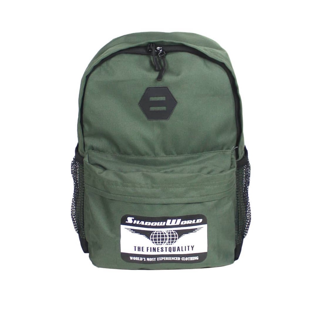 กระเป๋าเป้ V2 shadow world Green - Distro Backpack
