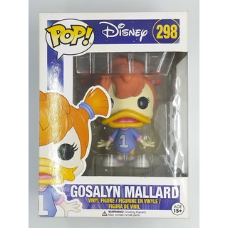 Funko Pop Disney - Gosalyn Mallard : 298 (กล่องมีตำหนินิดหน่อย) แบบที่ 2