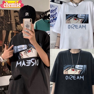 Chemisegrace✨พร้อมส่ง✨เสื้อคู่รักลายการ์ตูน  เสื้อโอเวอร์ไซส์ เสื้อผ้าวินเทจวัยรุ่น สกีนงานสวย  สไตล์สายชิวล์ 2269