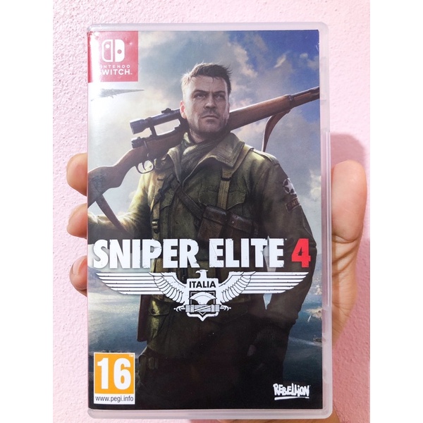 แผ่นเกมส์ Nintendo Switch : Sniper Elite 4 (มือ2) (มือสอง)