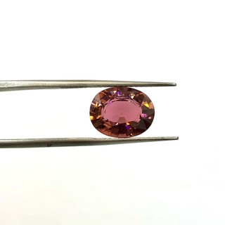 Natural 3.38cts VVS2 Pink Tourmaline Oval Mozambique Fancy Intense No Treatment