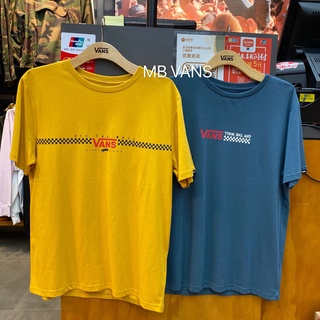 ใหม่ เสื้อยืดแขนสั้น พิมพ์ลาย VANS VN0A4MM350X VN0A4MLZ12S สไตล์คลาสสิก สําหรับผู้ชาย