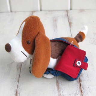 แท้ 100% จากญี่ปุ่น ตุ๊กตา สุนัข บาสเซ็ตฮาวด์ Furi Furi Dogs Tail Shook Basset Hound With Fragrant Bag Mascot Plush Doll