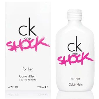 ck one SHOCK for her 200 ml.