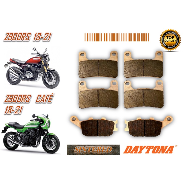 KAWASAKI Z900 RS CAFE 18-21 ผ้าเบรกยาวอายุการใช้งานคุณภาพสูง MOTORSPORT