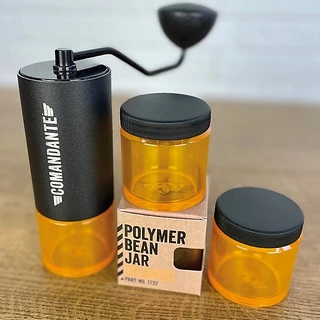 Comandante Polymer Bean Jar - Green (with Lid)