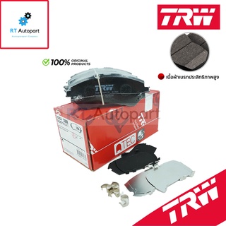 TRW ผ้าดิสเบรกหน้า Toyota Vios Yaris เครื่อง1.2 NCP150 NSP153 Yaris Ativ ปี13-20 เกรด ATEC / ผ้าเบรก ผ้าเบรค / GDB7902AT