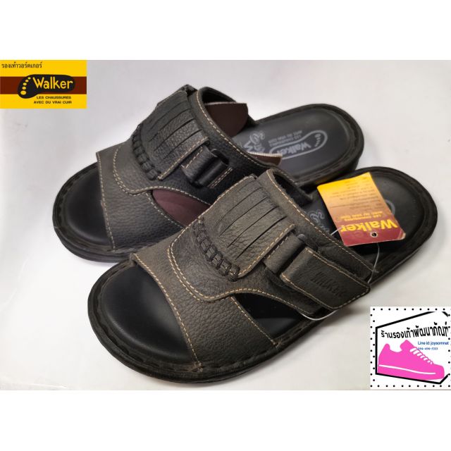 Walker.รองเท้าหนังแท้​ รองเท้าพื้นนิ่ม​