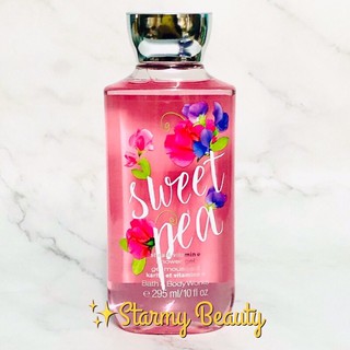 " SWEET PEA " Bath&amp;Body Works Signature Collection Gel Bath 295 ml น่ารักสวยสดใส มีเสน่ห์ของผู้หญิงที่ชวนให้อยากอยู่ใกล้