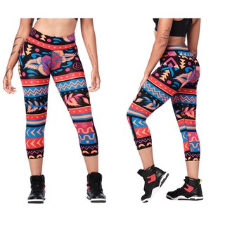 Zumba Dance Tribe Perfect Capri Leggings (กางเกงเลคกิ้งออกกำลังกายซุมบ้าและโยคะ)