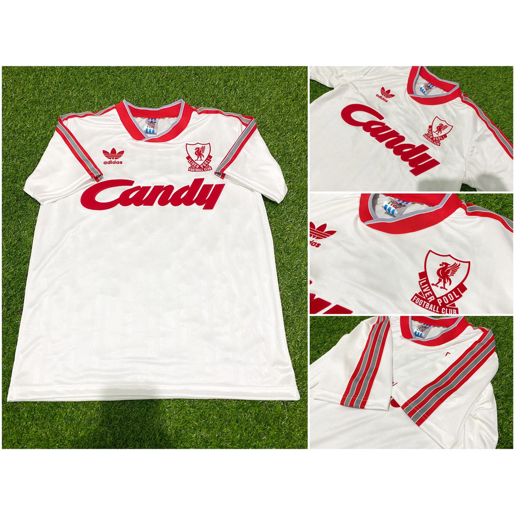 เสื้อลิเวอร์พูล ( Liverpool Away White 1988-89 )