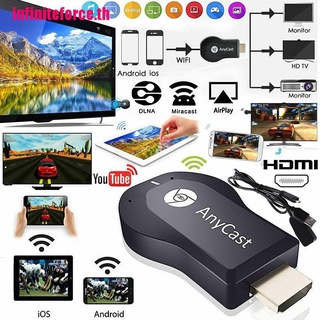 (INTH) Anycast M12 Plus WiFi Airplay Display Miracast HDMI TV DLNA