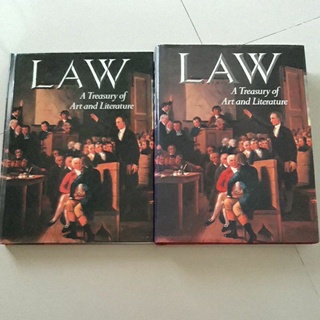 หนังสือ LAW A Treasury of Art and Literature ปกแข็ง (ภาษาอังกฤษ)