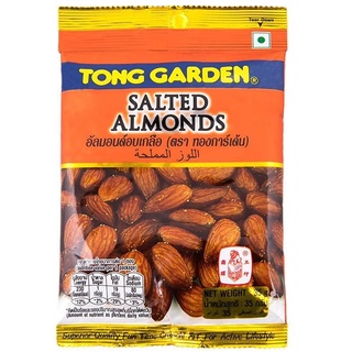 ﻿ทองการ์เด้น อัลมอนด์อบเกลือ 35กรัม Tonggarden Salted Almond 35g.