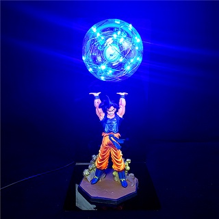 Anime Dragon Ball Figure Night Light Glow สร้างสรรค์รูปของเล่นของขวัญ Anime Night Light