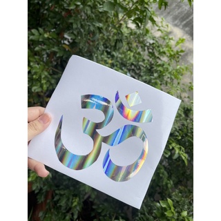 🚚พร้อมส่งสติ๊กเกอร์🎉“โอม” 🎉เป็นสัญลักษณ์ประจำองค์พระพิฆเนศวร มหาเทพแห่งความสำเร็จ
