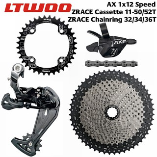 LTWOO AX12 12 Speed Shifter + Rear Derailleurs + 50T 52T ZRACE Cassette