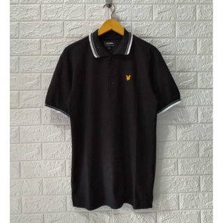 เสื้อยืด ลายโลโก้ POLOSHIRT LYLE&amp;SCOTT ขนาดเล็ก คุณภาพดี