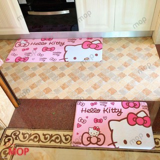 HELLO KITTY พรมเช็ดเท้ากันลื่นลายการ์ตูนคิตตี้ 19 แบบ