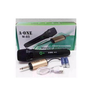 LXJ ไมค์ลอยแบบคาดศรีษะ ไมโครโฟนไร้สาย WIRELESS MICROPHONE รุ่น A  ONE M  03