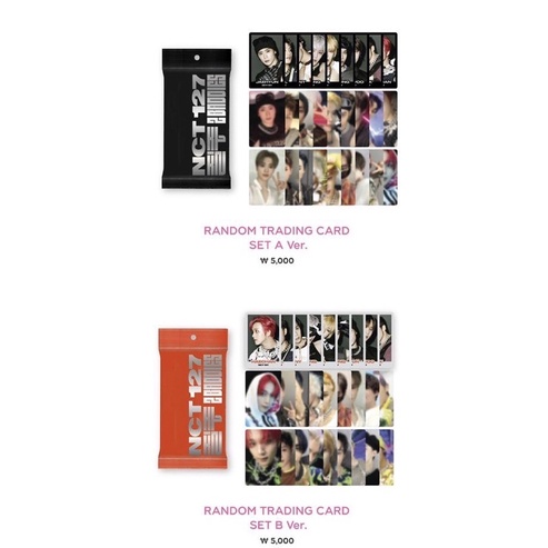 พร้อมส่ง สินค้าราคารอบหิ้ว NCT 127 질주 STREET Trading card