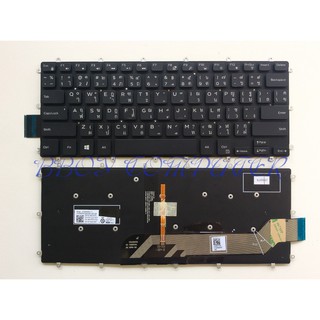 DELL Keyboard คีย์บอร์ด Dell Inspiron 13 5368 5378 7368 7378 7569 7579 7466 7467 14 Gaming 7466 14-7466 15-7560 13-5368